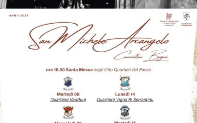 Festa di San Michele Arcangelo a Canicattini Bagni: le Sante Messe nei quartieri del paese