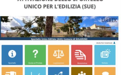 Comune di Solarino: al via il nuovo Sportello Unico per l’Edilizia (SUE) digitale