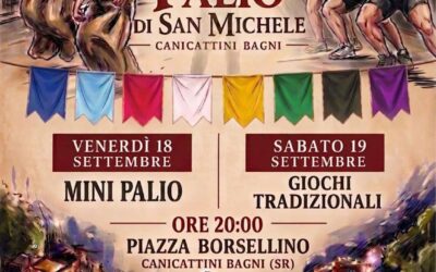 Canicattini Bagni festeggia la 39ª edizione del Palio di San Michele: al via il Mini Palio e i Giochi Tradizionali