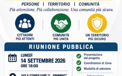 Buccheri Sicura: al via il progetto sul Controllo di Vicinato