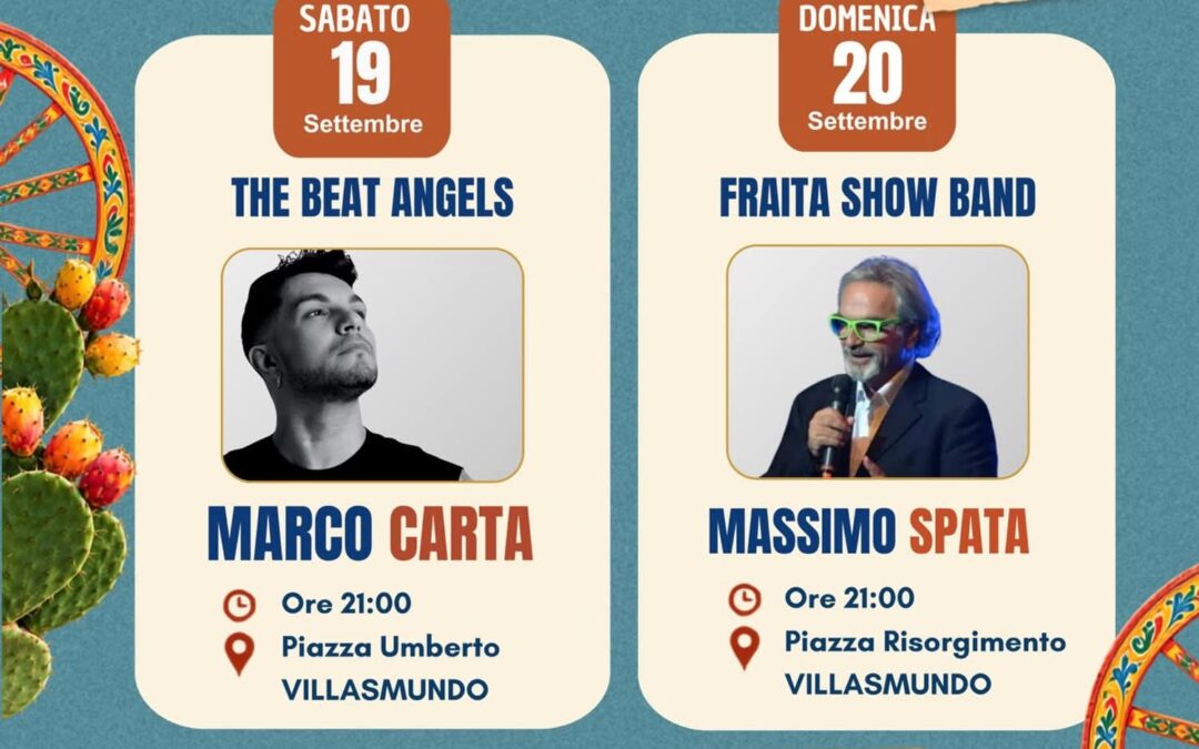 Torna la Sagra da Ginestredda a Villasmundo: due giorni tra gusto, musica e spettacoli