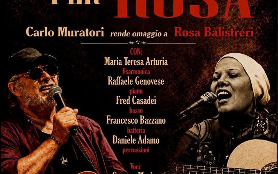 Belvedere | Carlo Muratori rende omaggio alla grande Rosa Balistreri