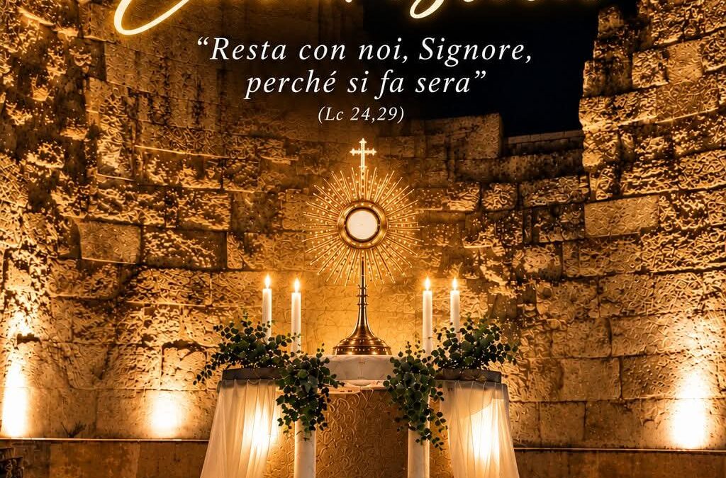 Adorazione Eucaristica alla Parrocchia San Giovanni ev. e San Marziano