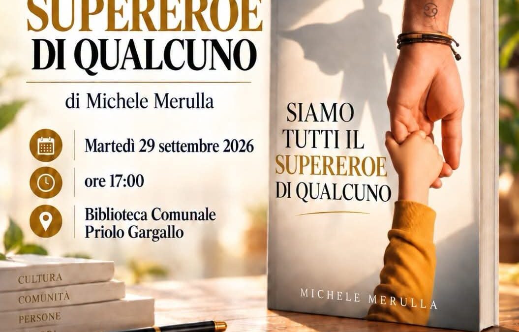Priolo Gargallo, la Biblioteca comunale riparte dal valore del volontariato con il libro di Michele Merulla