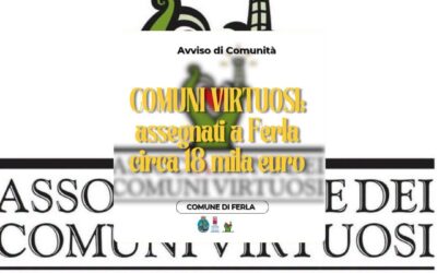 Ferla tra i Comuni virtuosi della Sicilia: dalla Regione un contributo per la gestione dei tributi locali