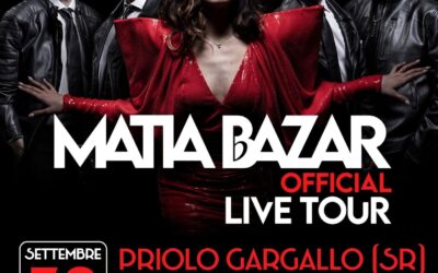Stasera i Matia Bazar in concerto a Priolo Gargallo per la festa dell’Angelo Custode