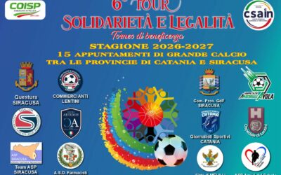 Oltre 65 mila euro raccolti per il sociale: al via la sesta edizione del “Tour Solidarietà e Legalità”