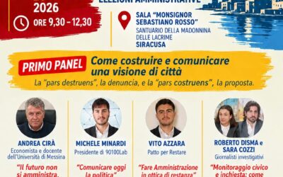 Nasce a Siracusa la scuola politica di “Controcorrente”: al via dal 26 settembre in vista delle amministrative