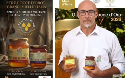 Canicattini Bagni ai vertici dei “Grandi Mieli d’Italia”: le “Gocce d’oro” all’Azienda Agricola Milluzzo