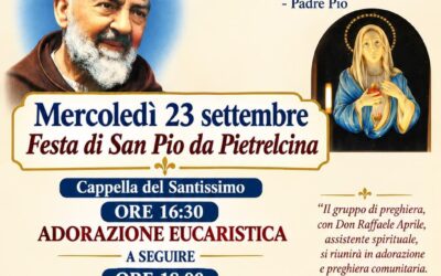 Festa di San Pio da Pietrelcina: domane le celebrazioni al Santuario Madonna delle Lacrime