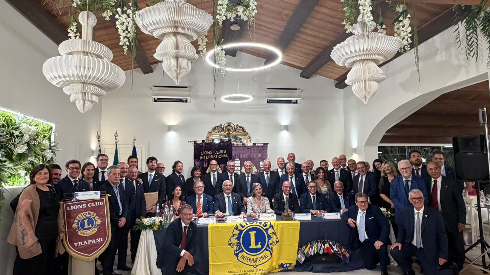 Trapani, Consegnata la prima bandiera celebrativa del trentennale