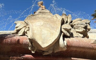 Fontana di Diana, recuperati e messi in sicurezza i fregi rinvenuti a terra: ora il restauro
