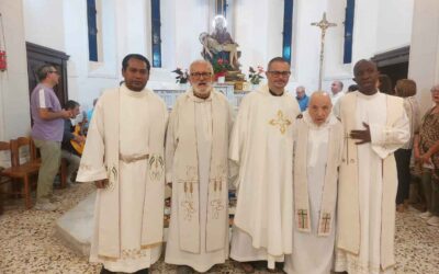 Diciotto anni di servizio e di affetto: il commosso saluto della comunità di Grottasanta a fra Giancarlo