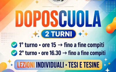 Doposcuola Di Tommaso a Belvedere. Due fasce orarie per conciliare scuola, sport e famiglia