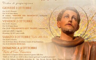 Siracusa in festa per San Francesco d’Assisi | Il programma del 4 Ottobre al Villaggio Miano