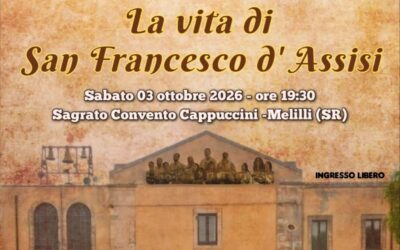 A Melilli in scena “La vita di San Francesco”