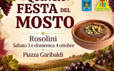 Rosolini si prepara alla Quinta Festa del Mosto in Piazza Garibaldi