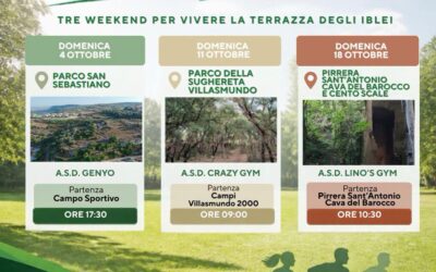 “CorriMelilli”: tre weekend di sport e natura per scoprire la Terrazza degli Iblei