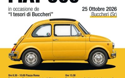 Buccheri – Torna il mito della 500: il 25 ottobre raduno in occasione de “I tesori di Buccheri”