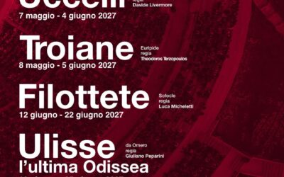 INDA, svelato il cartellone della 62ª Stagione del Teatro Greco di Siracusa: dagli Uccelli a Ulisse, l’ultima Odissea
