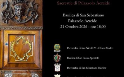 Palazzolo Acreide, rinascono le Sacrestie della Basilica di San Sebastiano: oggi l’inaugurazione “Tra arte e memoria”