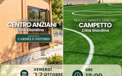 Città Giardino, doppia inaugurazione per la comunità: nuovo spazio al Centro Anziani e campetto rinnovato