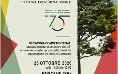 Rosolini, “75 alberi per 75 luoghi”: cerimonia commemorativa al Parco Giovanni Paolo II
