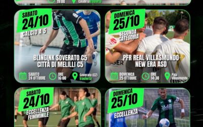 Melilli, weekend: cinque squadre in campo tra volley, futsal e calcio