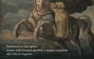 Augusta, il patrocinio di San Domenico in un dipinto donato alla Città: presentazione al Palazzo di Città