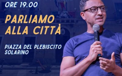 Solarino – Tiziano Spada chiama a raccolta la città | Domani comizio in Piazza del Plebiscito