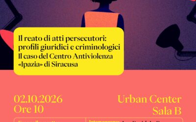 Il Cav Ipazia diventa caso di studio all’Università di Catania: domani la presentazione dell’elaborato all’Urban Center di Siracusa