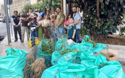 I giovani di LIFE and LIFE riqualificano l’area verde di Corso dei Mille: l’Ente adotta lo spazio di Padre Pio a Palermo