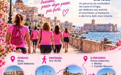 Ottobre Rosa a Siracusa: Open Day per mammografie gratuite e camminata a Ortigia per la prevenzione del tumore al seno
