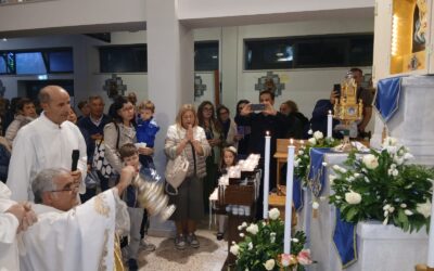 Lacrime di fede a Ragusa: folla commossa per la Madonna delle Lacrime a San Paolo Apostolo