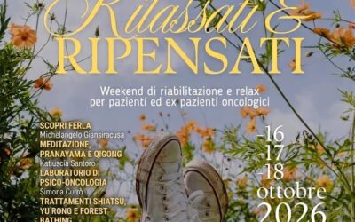 Ferla, torna “Rilassati & Ripensati”: un weekend di rinascita per le donne oltre la malattia oncologica