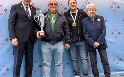 Sebastiano Scatà si riconferma campione: nuovo titolo italiano di Bridge al Campionato di Società Sportive a Coppie 2026