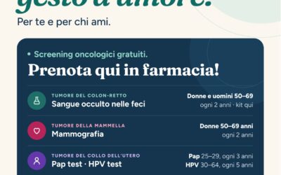 Prevenzione oncologica: nelle farmacie siracusane si possono prenotare gratis gli screening e ritirare i kit