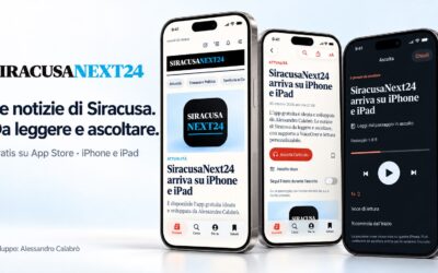 SIRACUSA NEXT24 è su App Store e abbatte le barriere dell’Informazione | Notizie da leggere e ascoltare, anche per ciechi e ipovedenti. La svolta voluta da Angelo Di Tommaso e firmata Alessandro Calabrò