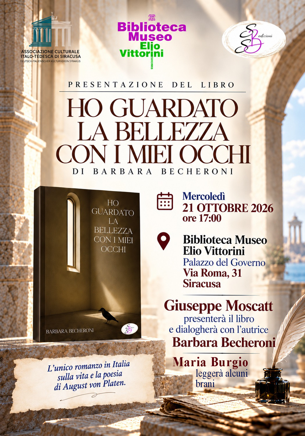 LOCANDINA Rettangolare – HO GUARDATO LA BELLEZZA CON I MIEI OCCHI – (Modificata)