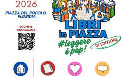 Floridia, torna “Libri in piazza”: il 17 e 18 ottobre la nona edizione tra talk, ospiti e laboratori