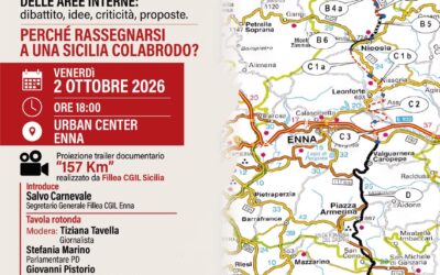 ​”Isolamenti”: la Fillea Cgil a Enna per discutere il futuro della Nord-Sud e dei collegamenti in Sicilia