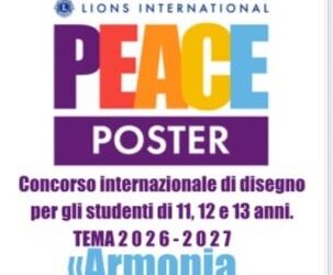 “Un Poster per la Pace”: oltre 12mila studenti siciliani in gara con i Lions per raccontare l’“Armonia nell’umanità”