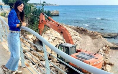 Avola, bufera sul lungomare ceduto. Il sindaco Cannata: “Basta strumentalizzazioni, al lavoro da anni contro l’erosione”