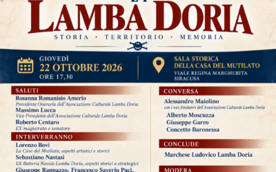 Siracusa e i Lamba Doria, storia militare e memoria: giovedì incontro alla Casa del Mutilato