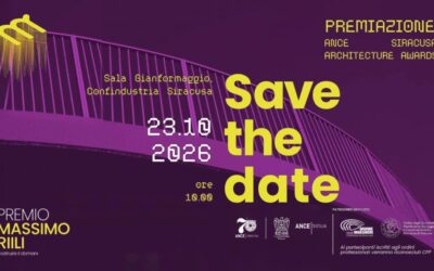 Siracusa, il 23 ottobre la premiazione del Premio Massimo Riili – Architecture Award: tema “Costruire il domani”